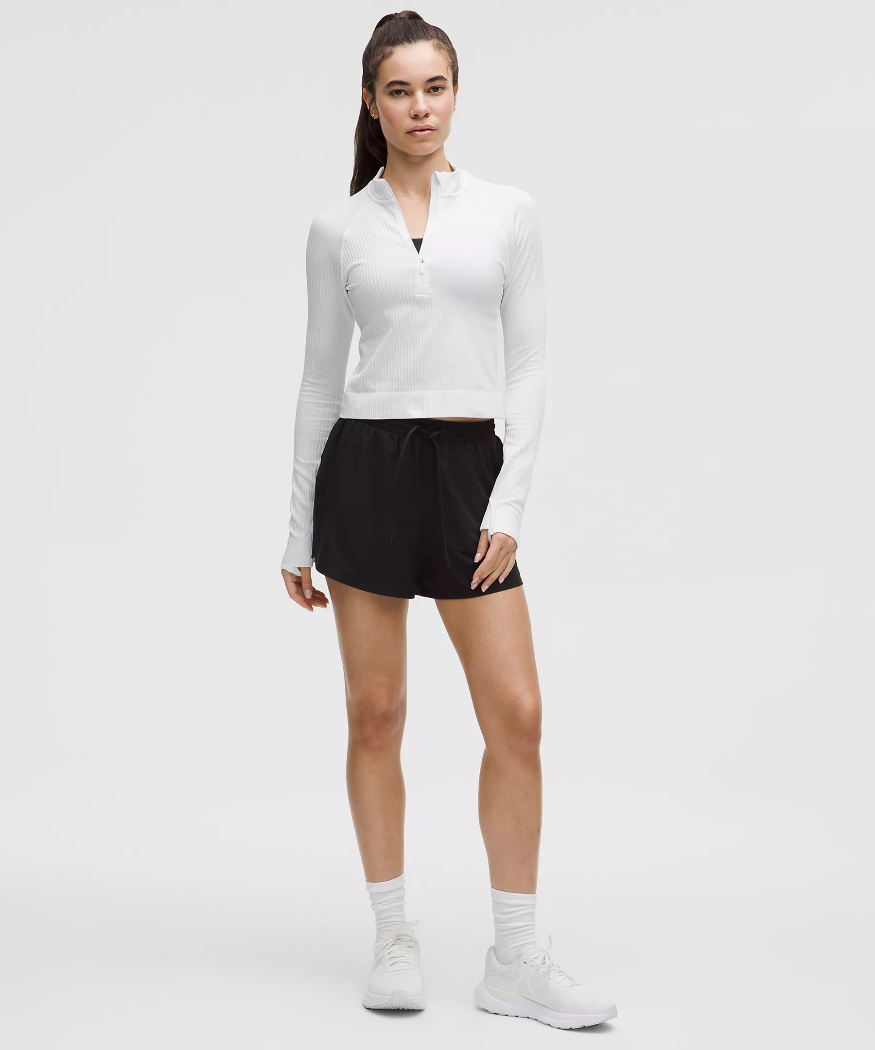 Rest Less Cropped Half Zip | Lululemon (US)