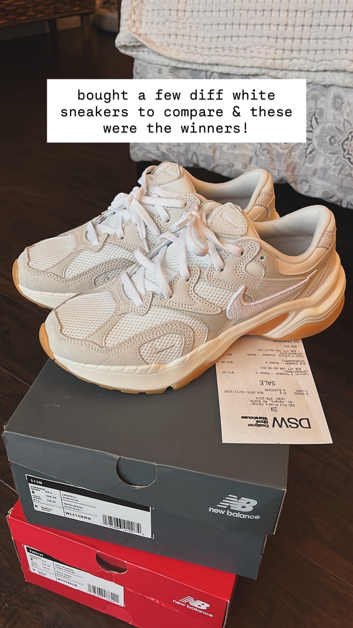 White sneakers for Europe 🤍