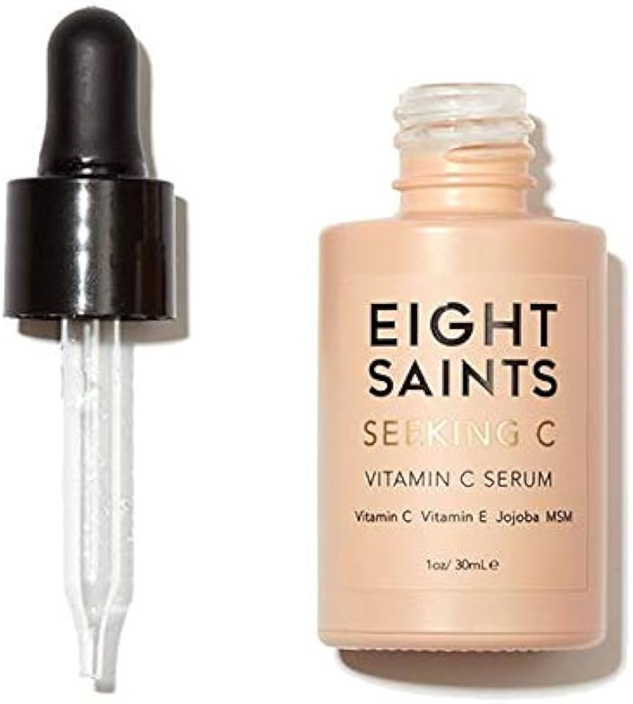 Eight Saints Vitamin C Serum For Face, Anti Aging Face Serum, Hyaluronic Acid, Vitamin E, Organic... | Amazon (US)