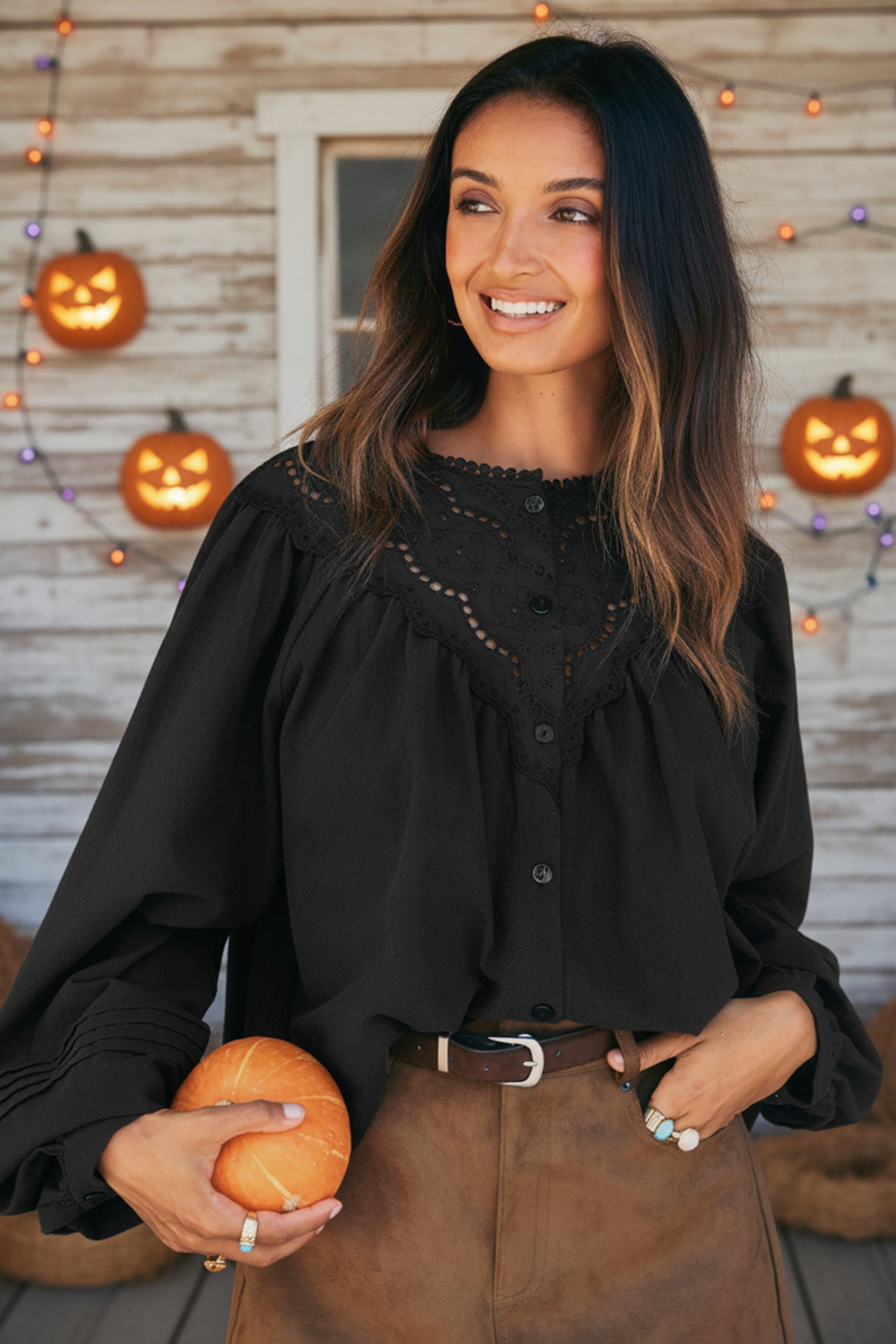 Easy Going Black Top | Cupshe US