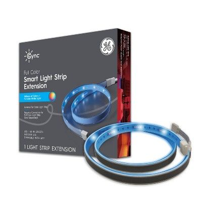 GE 40" CYNC Smart Color Changing Light Strip Extension | Target
