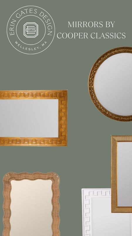The best mirrors by Erin Gates and Cooper Classics 

#LTKhome