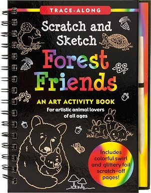 Forest Friends Scratch & Sketch (Trace Along) (Trace Along Scratch & Sketch) | Amazon (US)