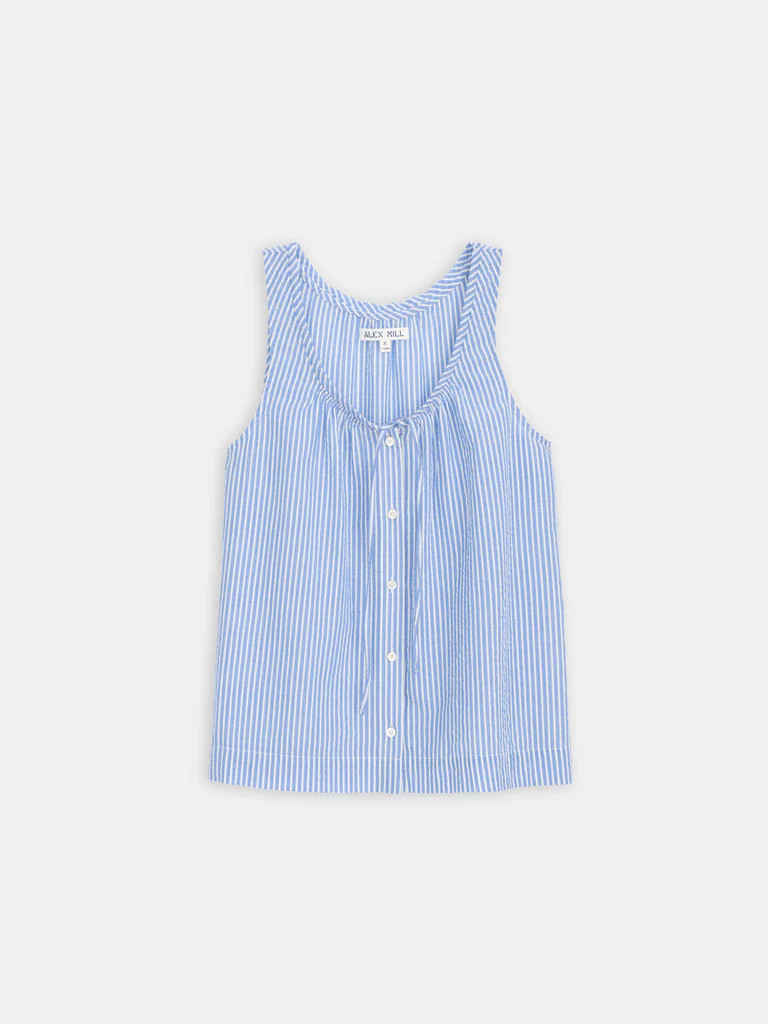 Sidney Top In Seersucker | Alex Mill