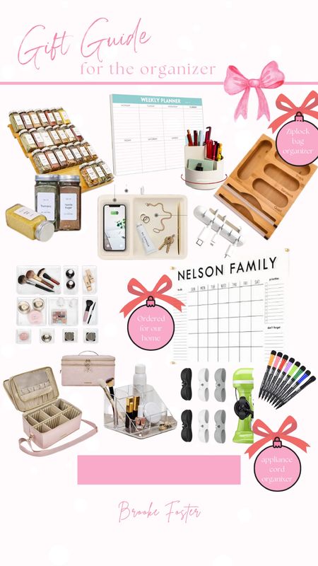 This #giftguide makes my organizer heart so happy! I’ve ordered the acrylic wall calendar for our home 🙌🏻 all of these would make such great gifts! #organize #organization

#LTKHoliday #LTKSeasonal