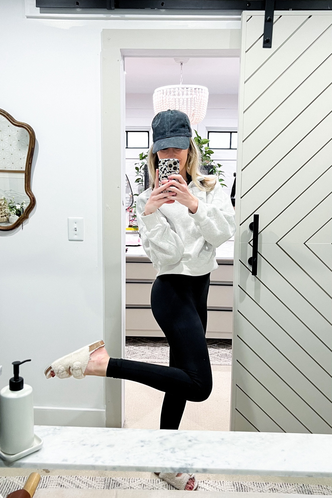 Today’s cozy fit! 
*paint on hat not included 😂

TTS in all.
7 in the shoes (normally a 7.5).

The half zip is a must have!

#LTKsalealert #LTKfindsunder50 #LTKfindsunder100