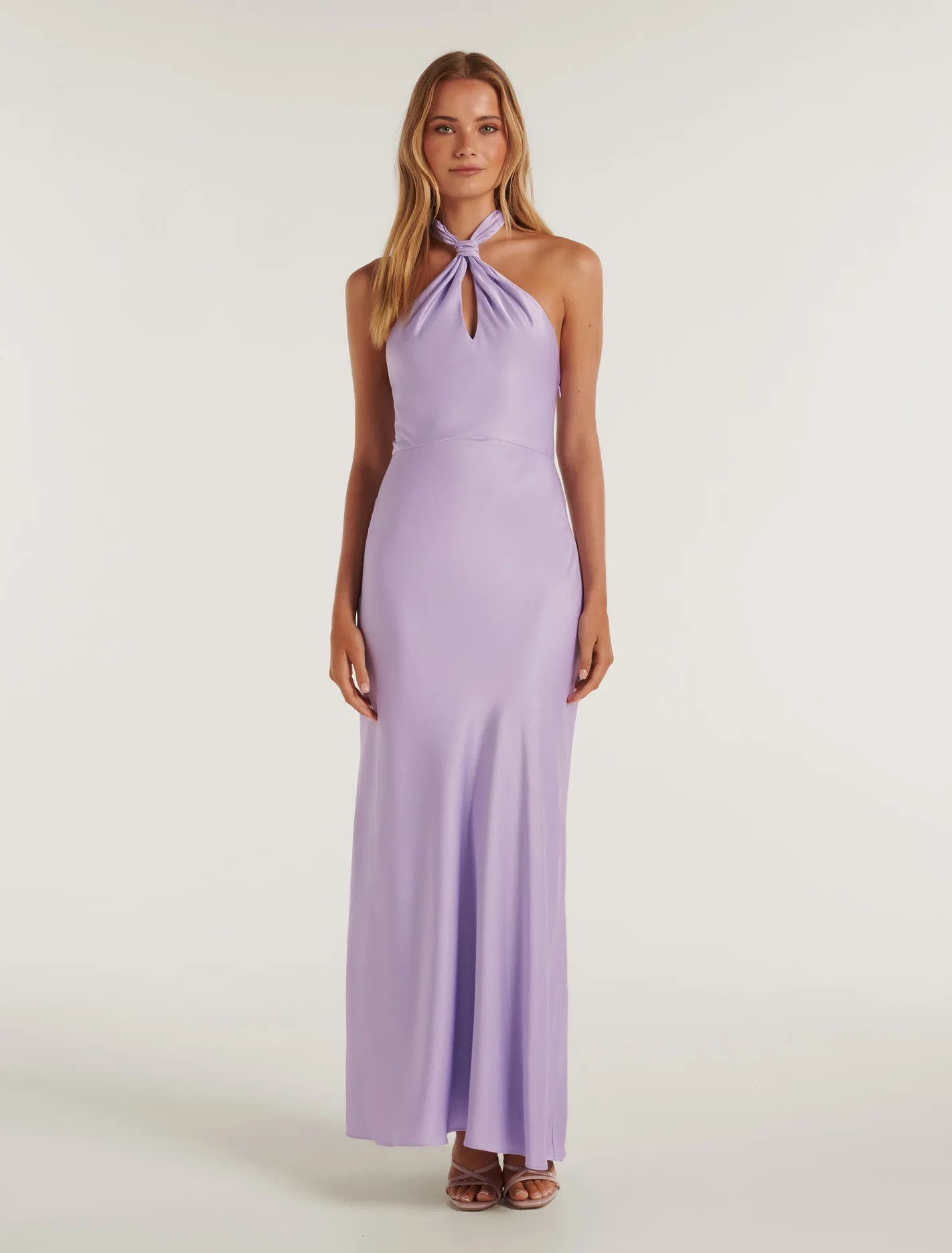 Yvette Tie-Neck Gown | Forever New (UK & IE)