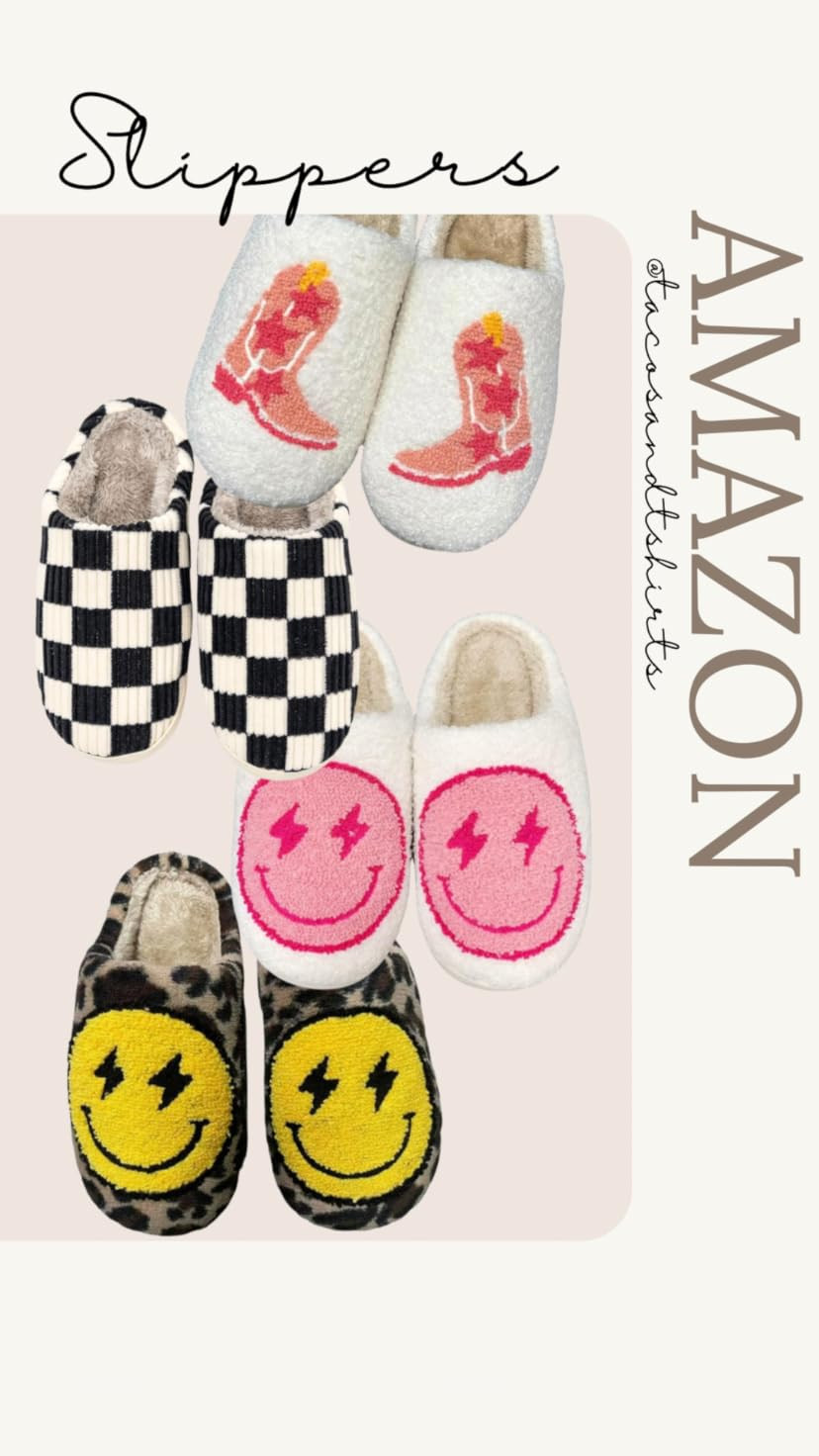 Guyarns House Slippers for Women,Fuzzy Mens Slippers,Casual House Shoes Memory Foam Womens Slippe... | Amazon (US)