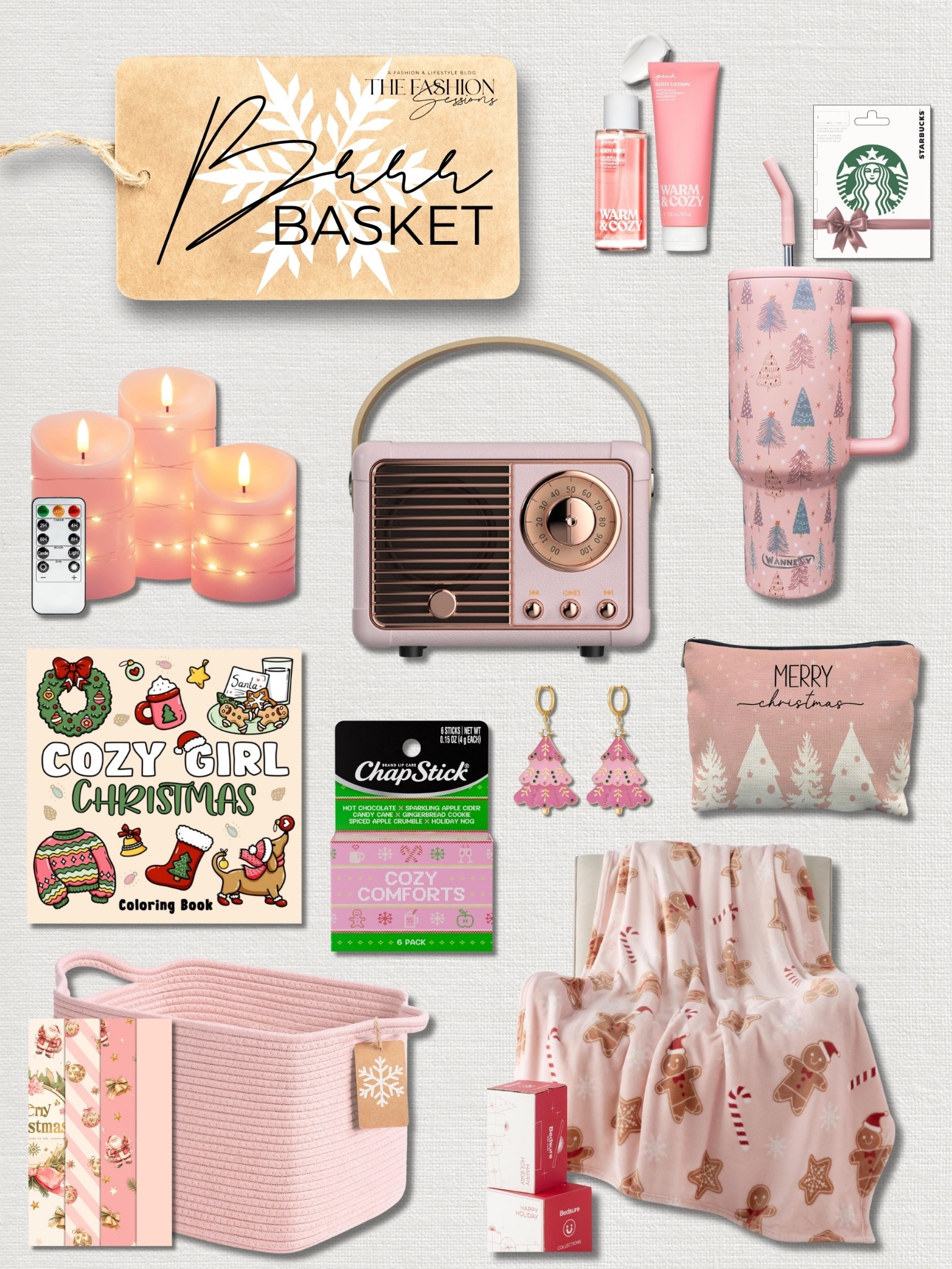 Pink-lovers Brrr Basket gift ideas! 🩷

#LTKFindsUnder50 #LTKGiftGuide #LTKSeasonal