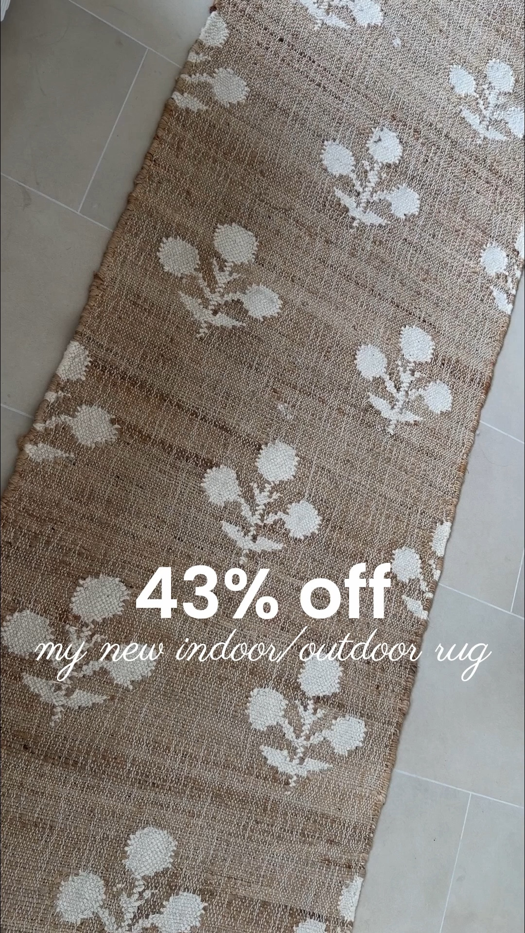 Such a good runner. And good price!! 

#LTKHome #LTKSaleAlert #LTKdayinmylife