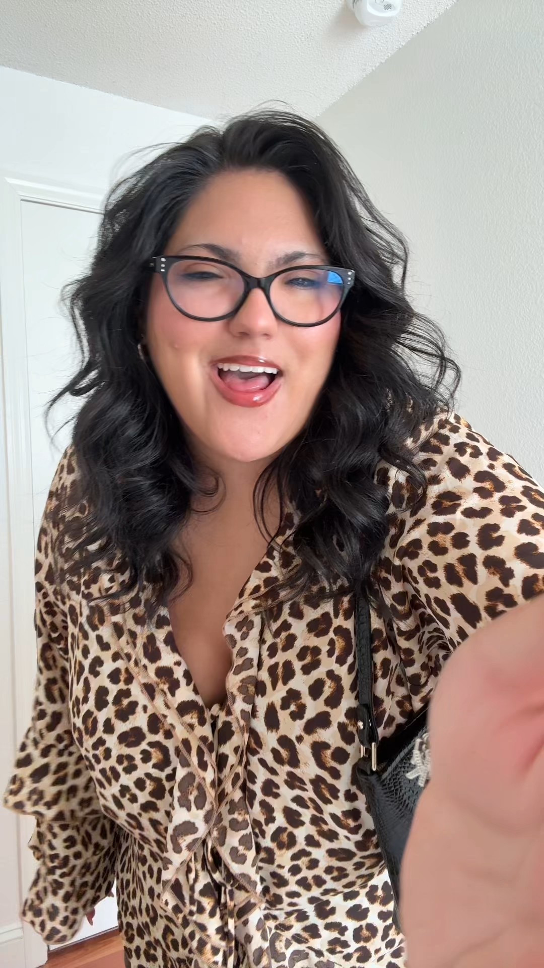 cheetah print & leather skirt combo 🖤

#LTKPlusSize #LTKWorkwear #LTKSaleAlert