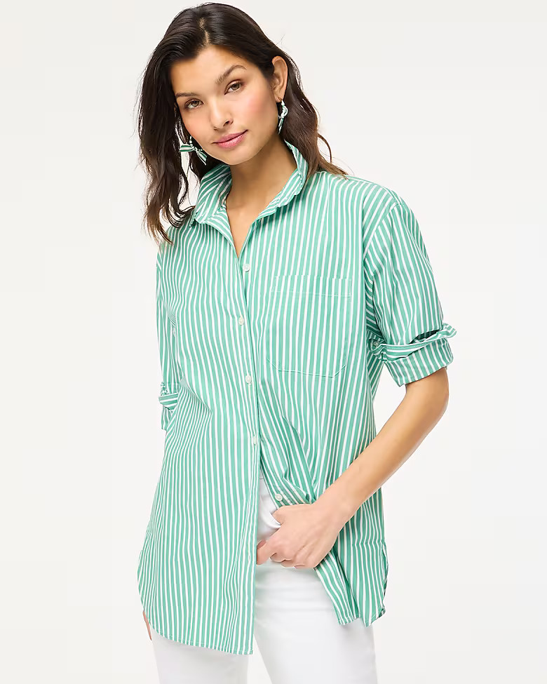 Relaxed button-up shirt | J.Crew Factory