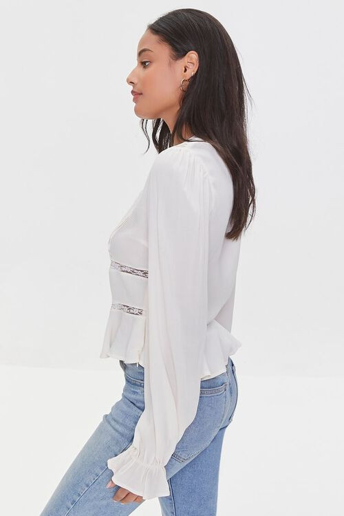 Floral Lace Flounce Top | Forever 21 (US)