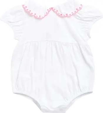 Little Me Peter Pan Collar Bubble Romper & Headband Set | Nordstromrack | Nordstrom Rack