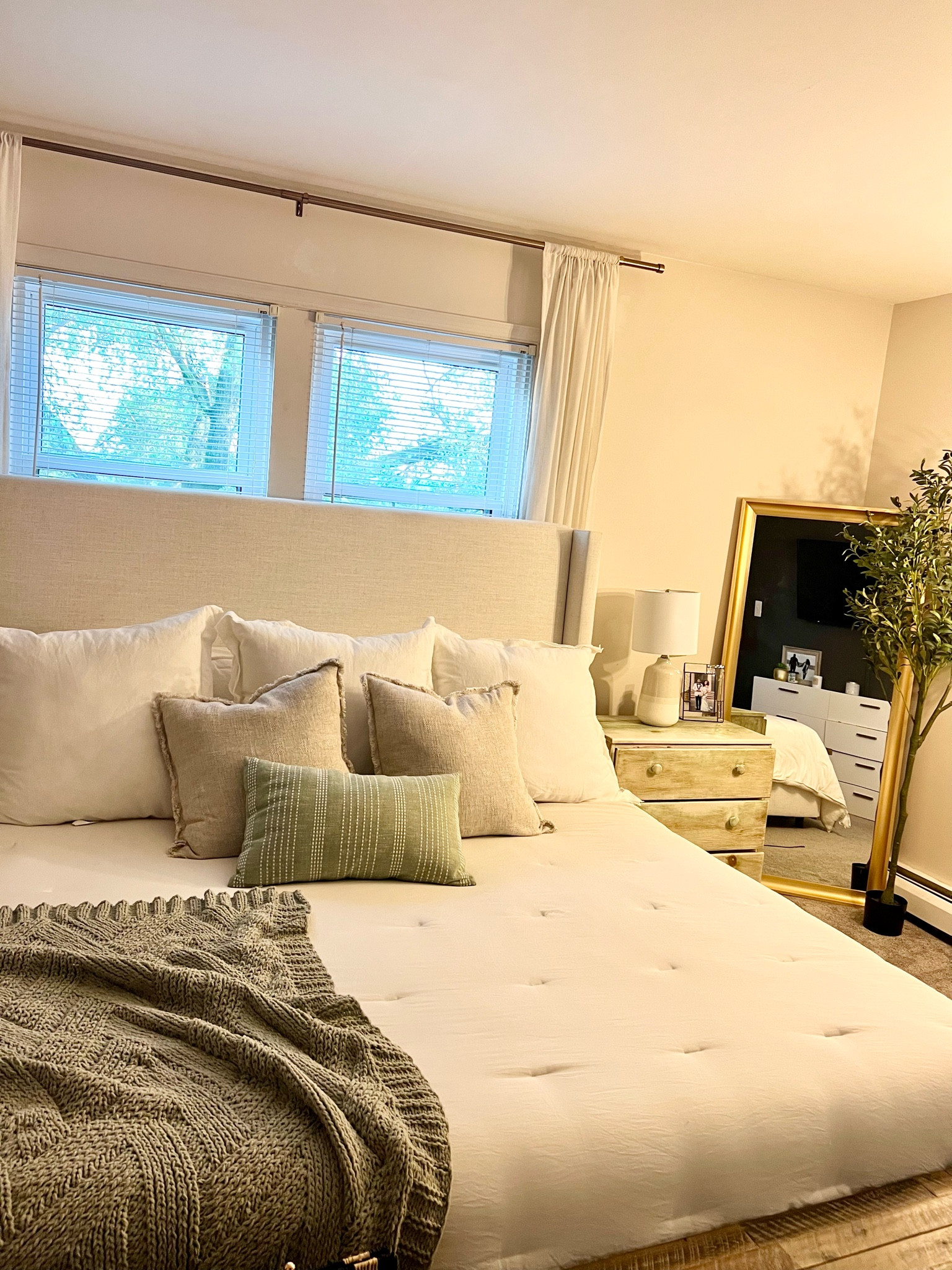 Sweet dreams ☁️ 
Loving our cozy bedroom - linking some things/similar things that I’ve gotten so far and love!

#LTKhome #LTKunder50 #LTKunder100