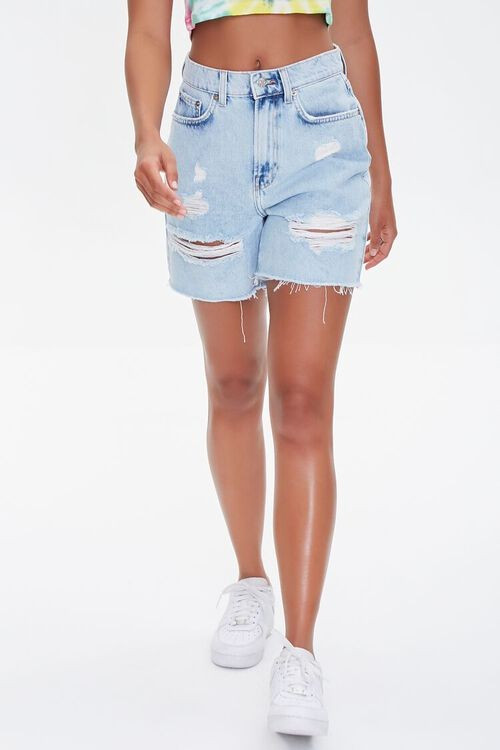 Distressed Denim Shorts | Forever 21 (US)