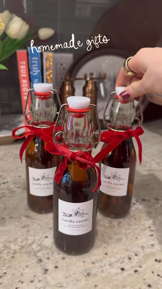 homemade vanilla extract ❣️ the most creative and thoughtful gift! 

#LTKHome #LTKHoliday #LTKGiftGuide