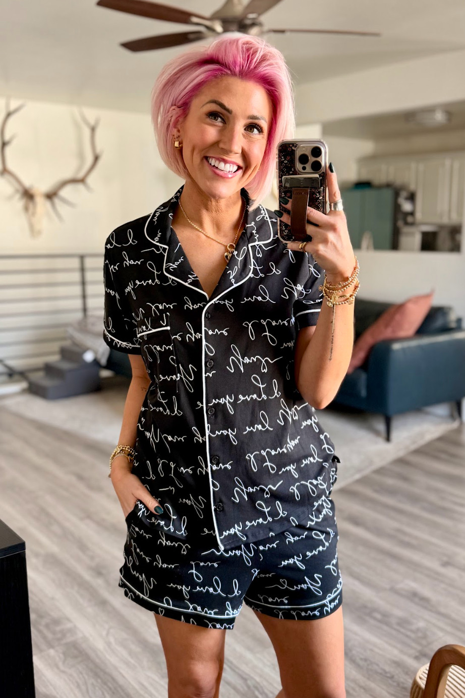 THE BEST pjs from Walmart! I'm so obsessed!! 

 