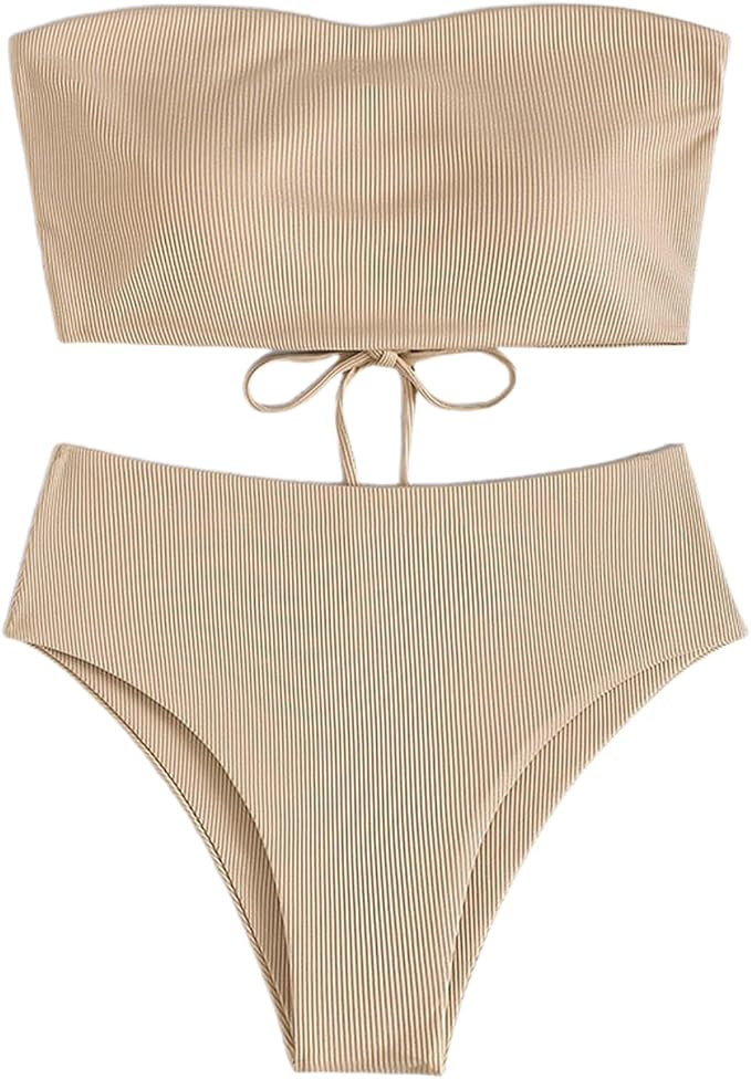 Women's Two Piece Bikini Set Black Swimsuits for Women Women's 2 Piece Swimsuit Two Piece Swimsui... | Amazon (US)