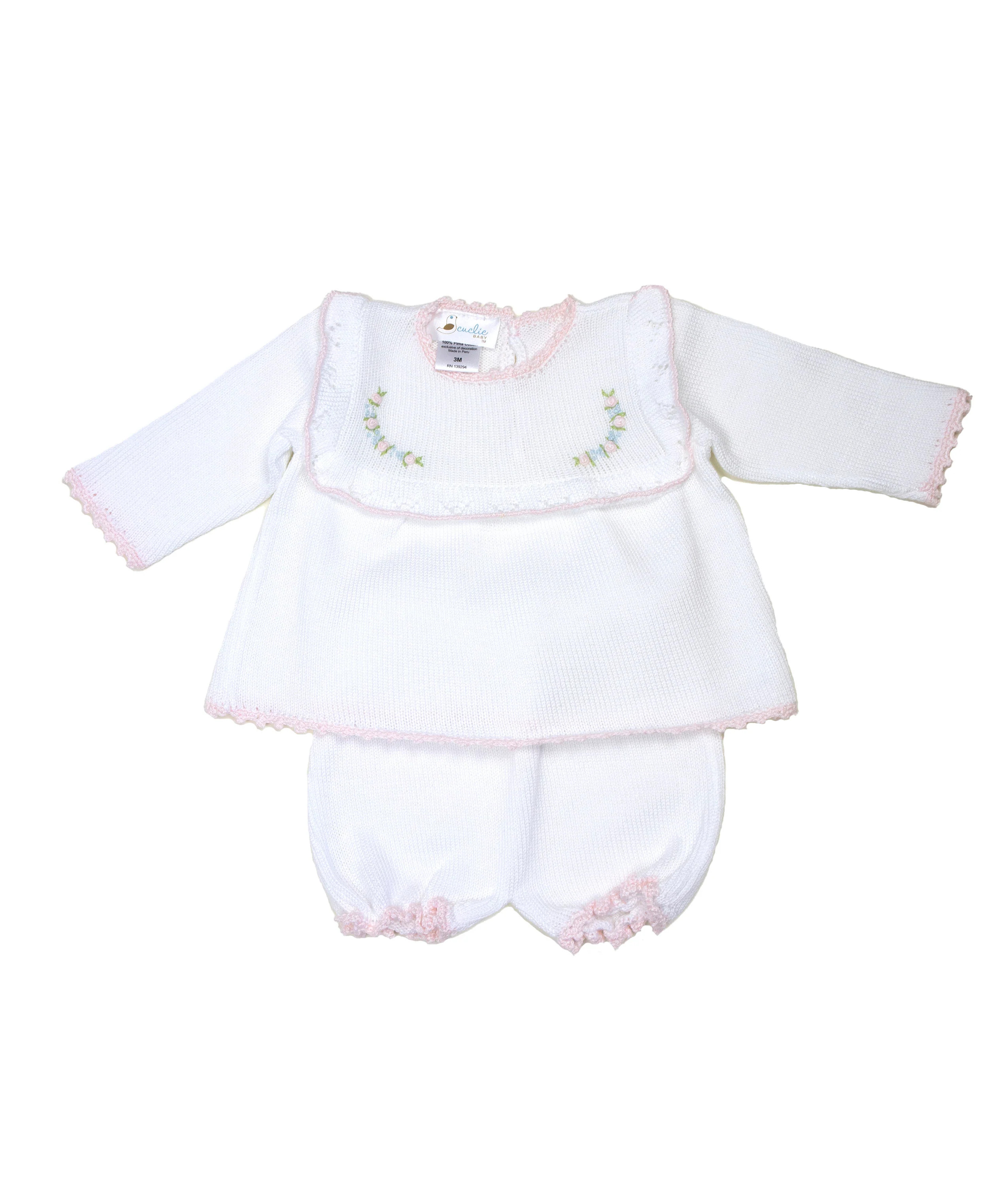 Pink and Blue Ruffle Diaper Set - Cuclie | Cuclie Baby
