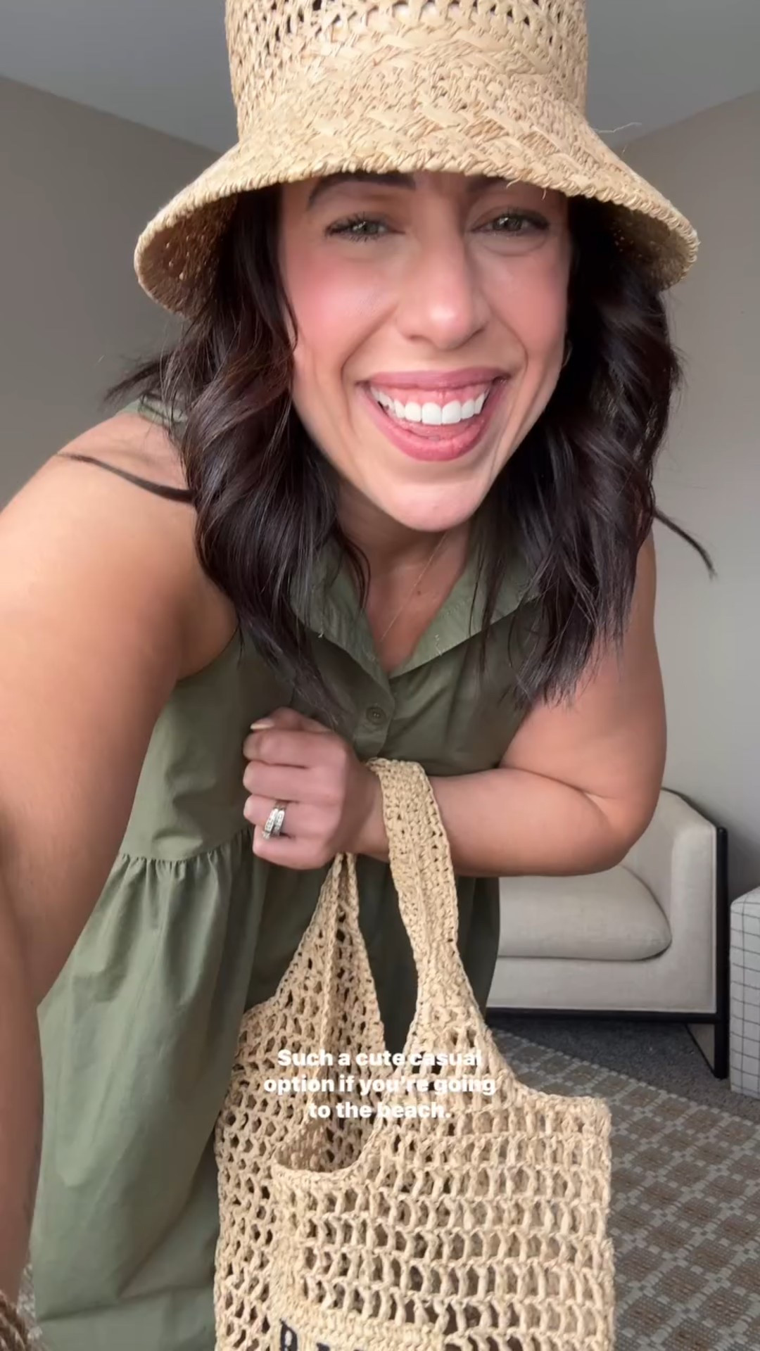 Amazon spring dress for the midsize girl! Wearing size large in dress paired with lack of color bucket hat! 

#LTKFindsUnder100 #LTKFindsUnder50 #LTKMidsize