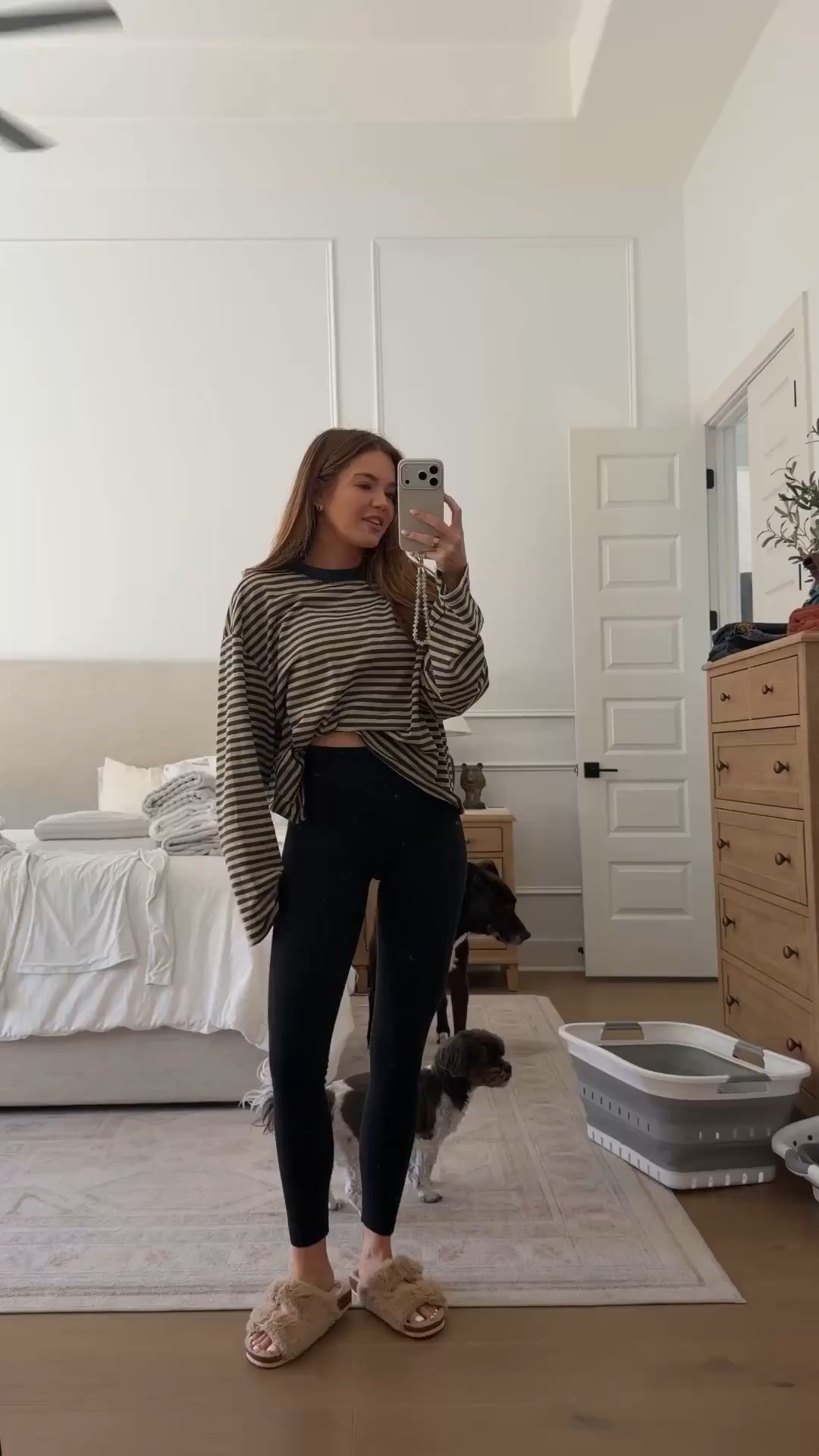 sized up to a large not an XL :) i wear an xs petite in my favorite amazon leggings. i’m 5’3  

amazon, leggings, oversized style, casual loungewear, striped long sleeve shirt, michele jaliene

#LTKPetite #LTKootd