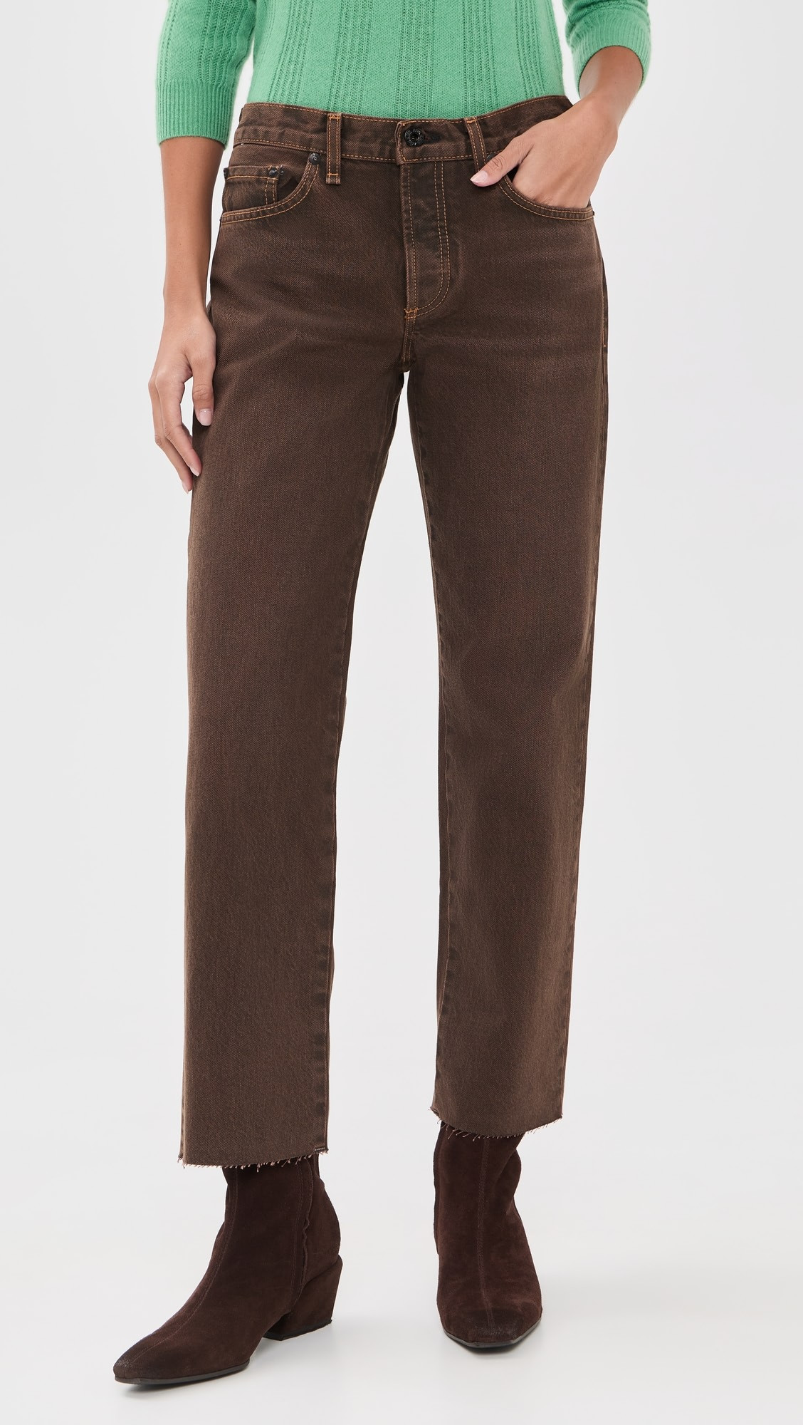 Low Straight Jeans | Shopbop