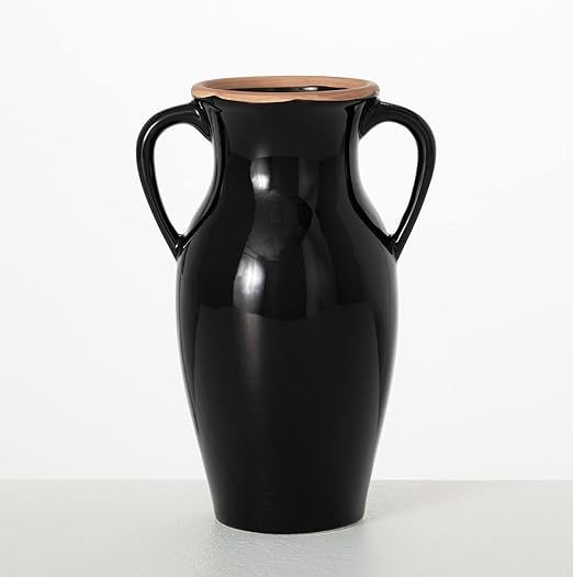 Sullivans Modern Vase with Handles, Modern Home Decor, Flower Vase, Ceramic Vases for Your Living... | Amazon (US)