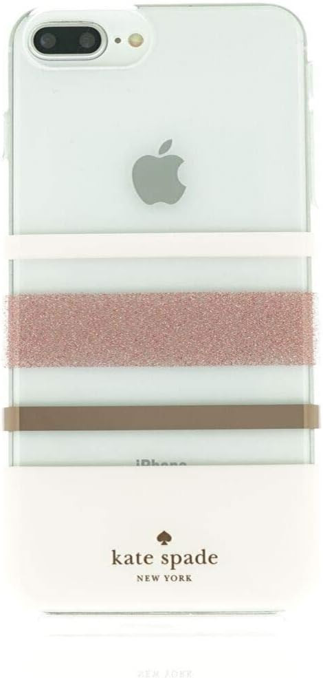 Kate Spade New York Phone Case | for iPhone 8 Plus / 7 Plus / 6s Plus / 6 Plus | Charlotte Stripe... | Amazon (US)