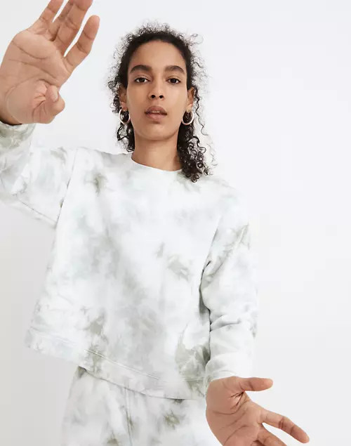 Tie-Dye (Re)sourced Cotton Swing Sweatshirt | Madewell