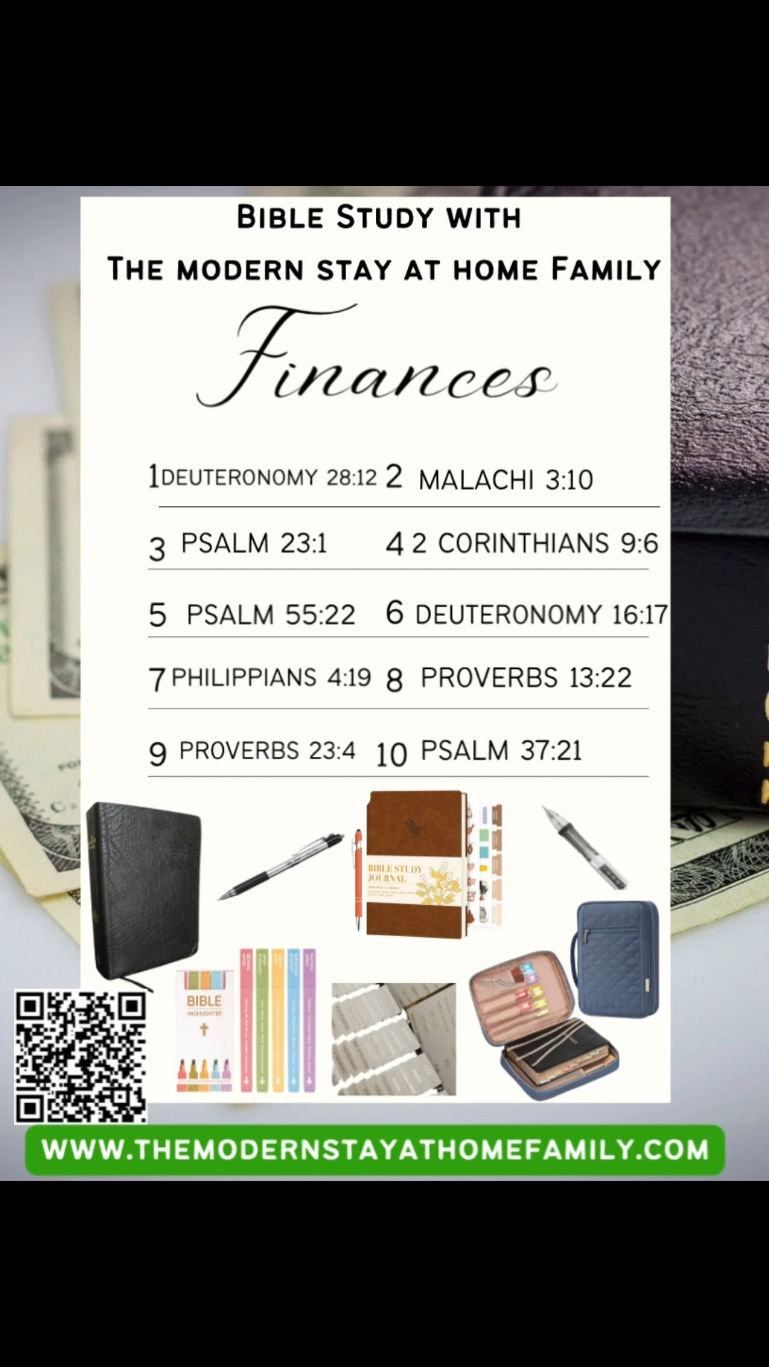 Kicking off the new year with intention, faith, and practical wisdom 🤍 This Virtual Bible Study with The Modern Stay At Home Family is part of an ongoing monthly Bible study series, and this fourth appearance focuses on finances—making it perfectly timed for January and setting your heart and home up for a strong, God-centered year ahead.

Each month, this study walks through a new life-giving topic, allowing you to build consistent rhythms of Scripture, reflection, and growth right from home. This month’s finances Bible study dives into biblical money principles, stewardship, provision, generosity, and trusting God with your resources. Verses like Deuteronomy 28:12, Malachi 3:10, Psalm 23:1, and Philippians 4:19 guide you through what God says about money, contentment, saving, giving, and financial peace—perfect for goal setting, budgeting, and prayerful planning at the start of the year.

This is a virtual Bible study, so you can join from anywhere and move at a pace that works for your season of life—whether you’re a stay at home mom, working mom, homeschool family, or simply craving deeper faith-based encouragement. Everything you need to participate is linked right here in this LTK post, including Bibles, Bible study journals, highlighters, pens, tabs, organizers, and study accessories to help you stay consistent and organized throughout the month.

If you’re looking for a Christian Bible study for women, a faith-based finances study, or a meaningful way to start the year rooted in Scripture, this monthly Bible study is such a beautiful place to begin. Save this post, shop the links, and join us as we continue building faith, home, and purpose—one month at a time. ✨

#LTKKids #LTKmomlife #LTKMens
