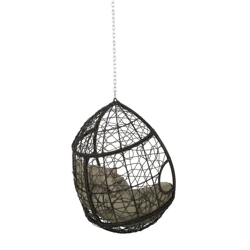 Mabel Wicker Hanging Chair by Christopher Knight Home | Overstock