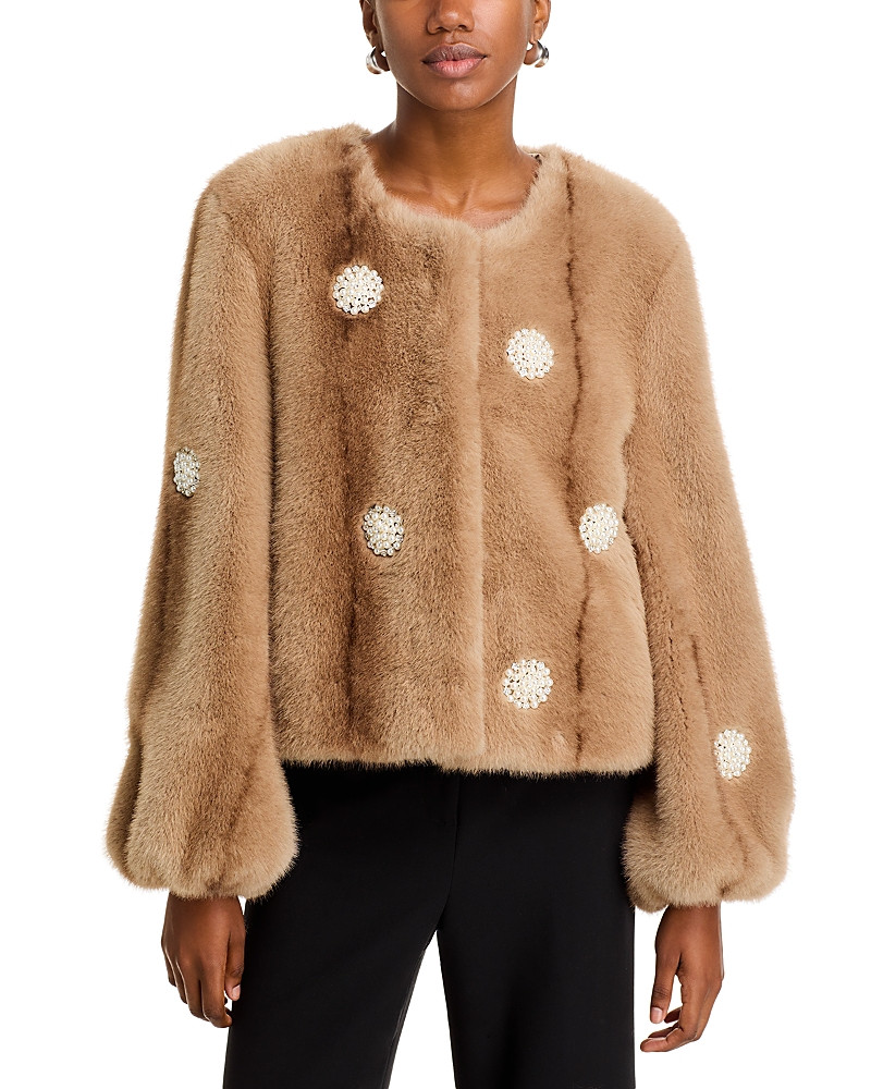 Cinq a Sept Benson Faux Fur Jacket | Bloomingdale's (US)