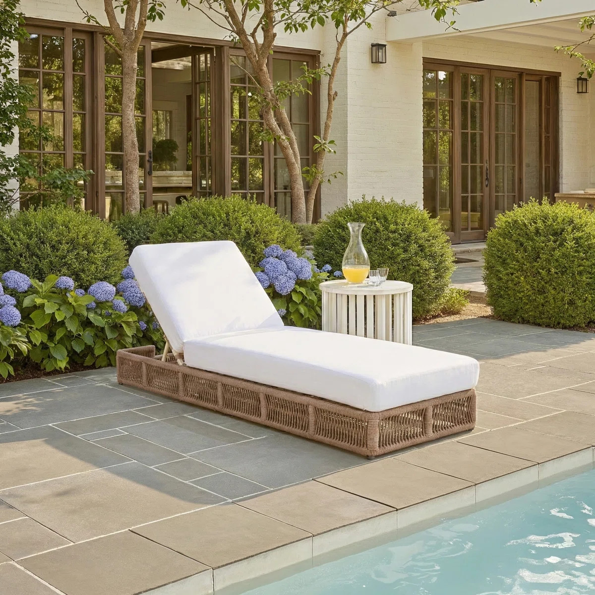 Langley Outdoor Chaise Lounge | Wayfair North America