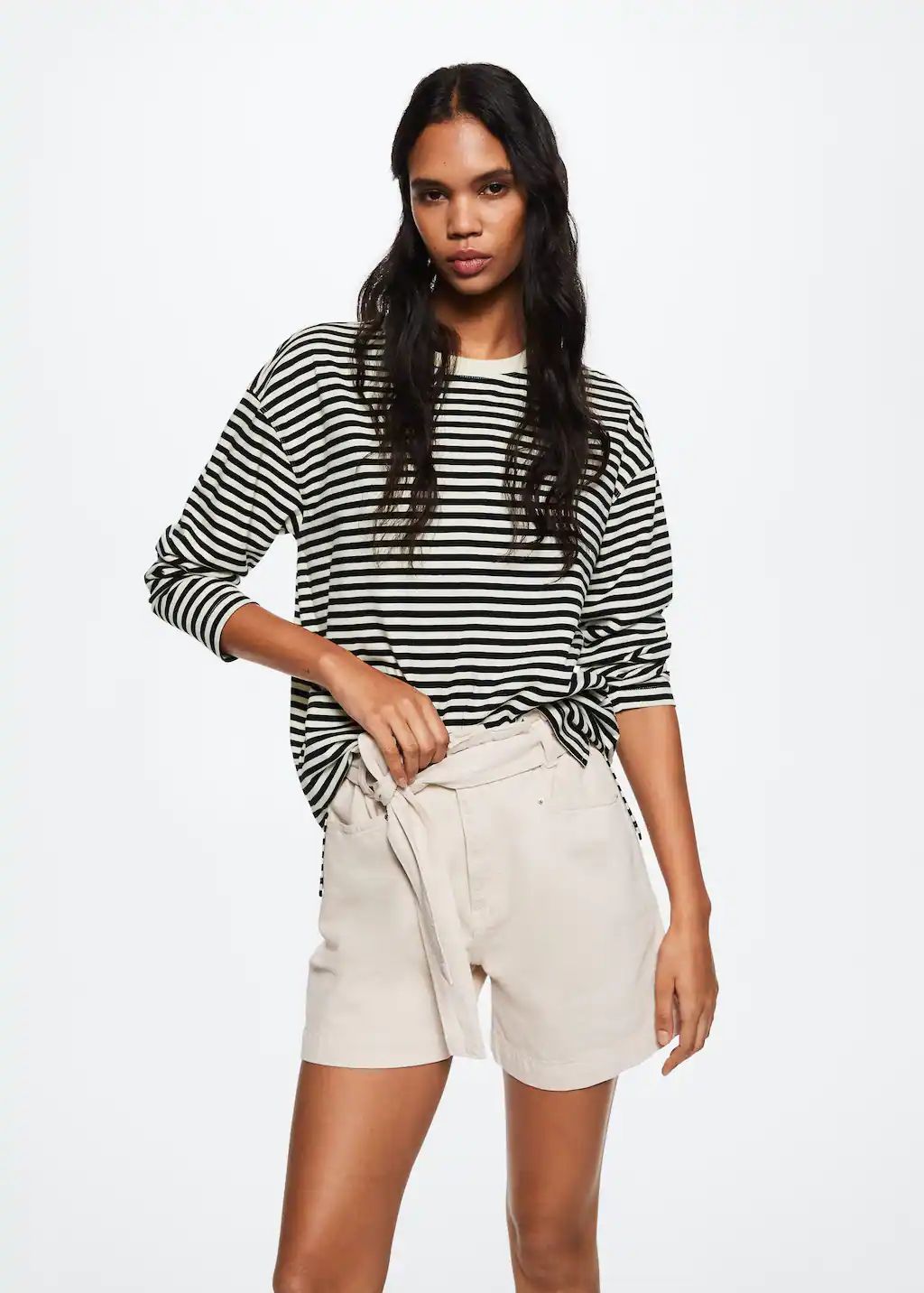 Search: Striped cotton t-shirt (13) | Mango USA | MANGO (US)