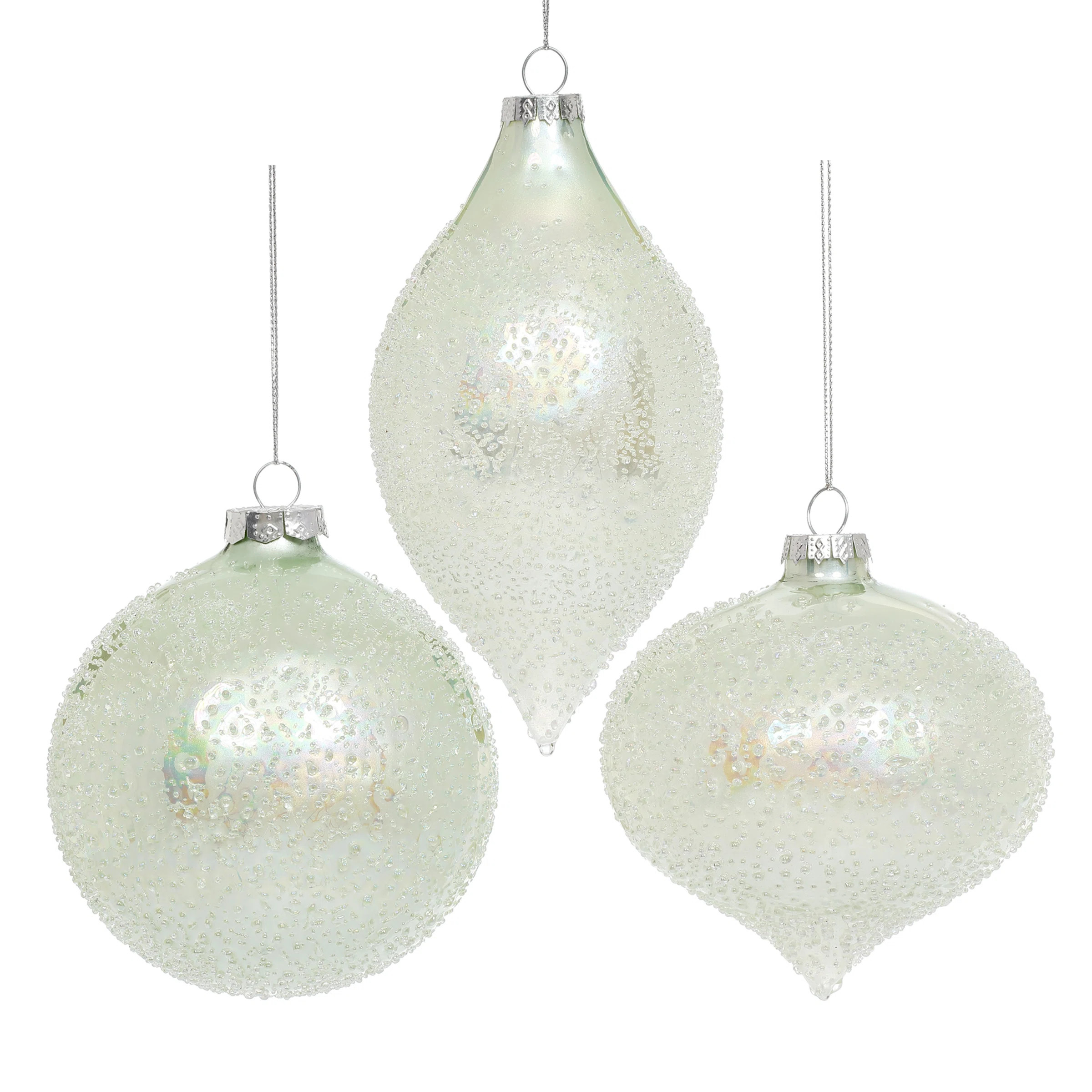 Mark Roberts Crackled Dots  Ornament - 4-6 Inches Set Of 6 | Perigold | Perigold