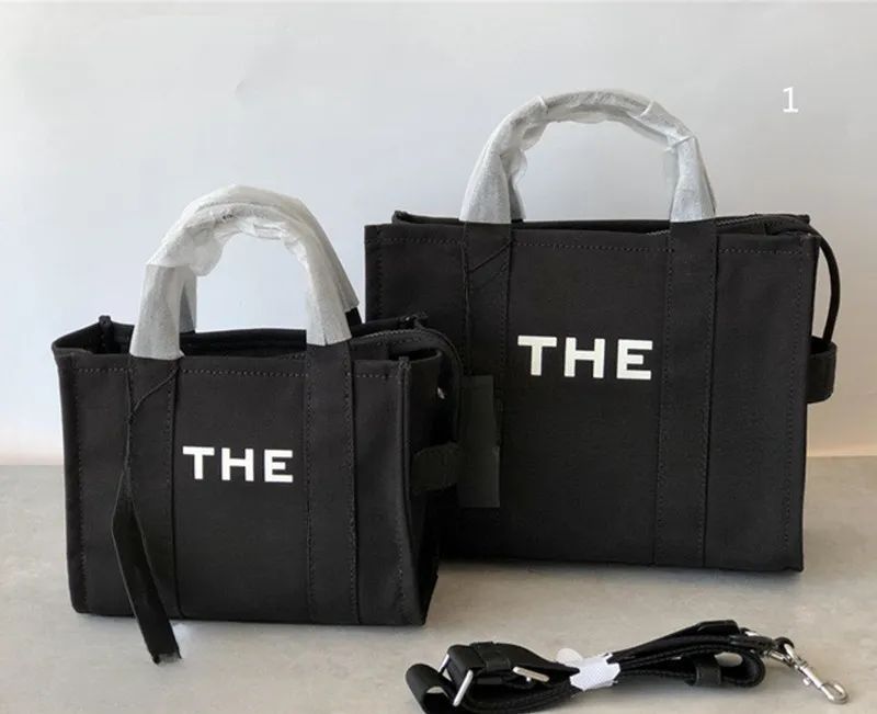 Womens Totes Bags Fashion Pouches Shopper Shoulder Bag Canvas Woody Tote Handbags 24cm 32Cm Two S... | DHGate