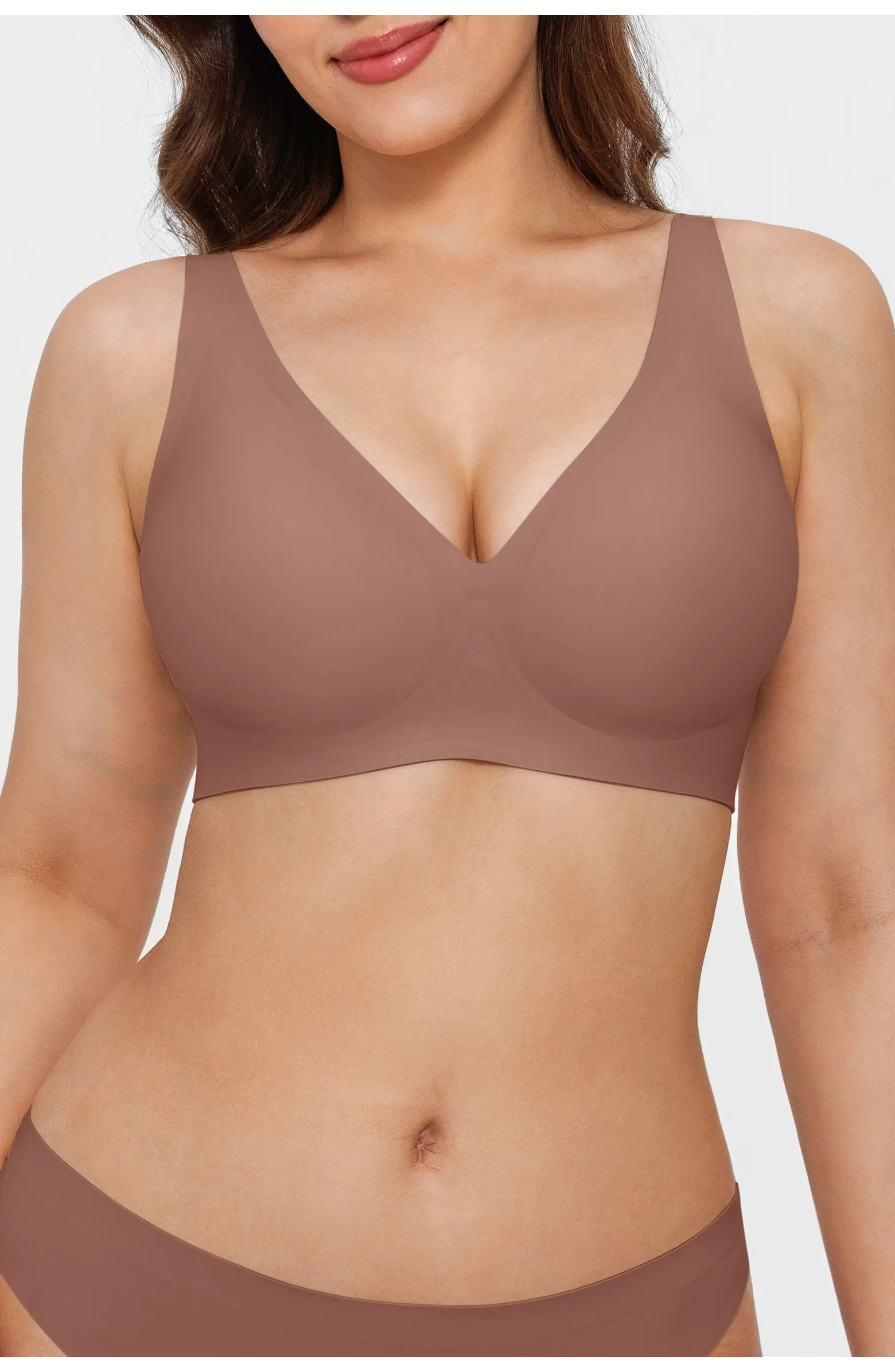 Seamless Wireless Jelly Minimizer Everydaywear Bra | Nordstrom