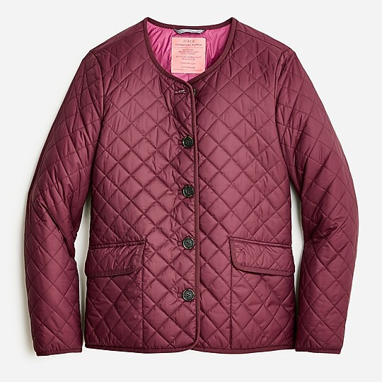 Quilted lightweight lady jacket | J. Crew US