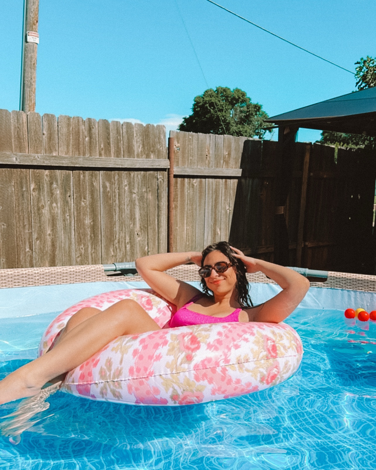A LoveShackFancy summer with the cutest pool float 🌸 I can’t forget this bathing suit from @yitty! The pink, the cut out, THE SPARKLES!!! So cute 😍✨

#LTKSeasonal #LTKFindsUnder50 #LTKSwim