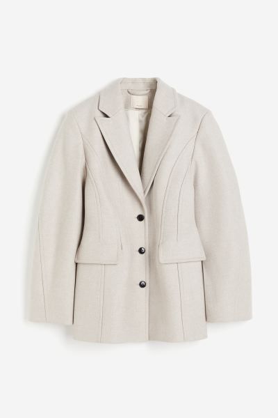 Wool-blend blazer | H&M (UK, MY, IN, SG, PH, TW, HK)