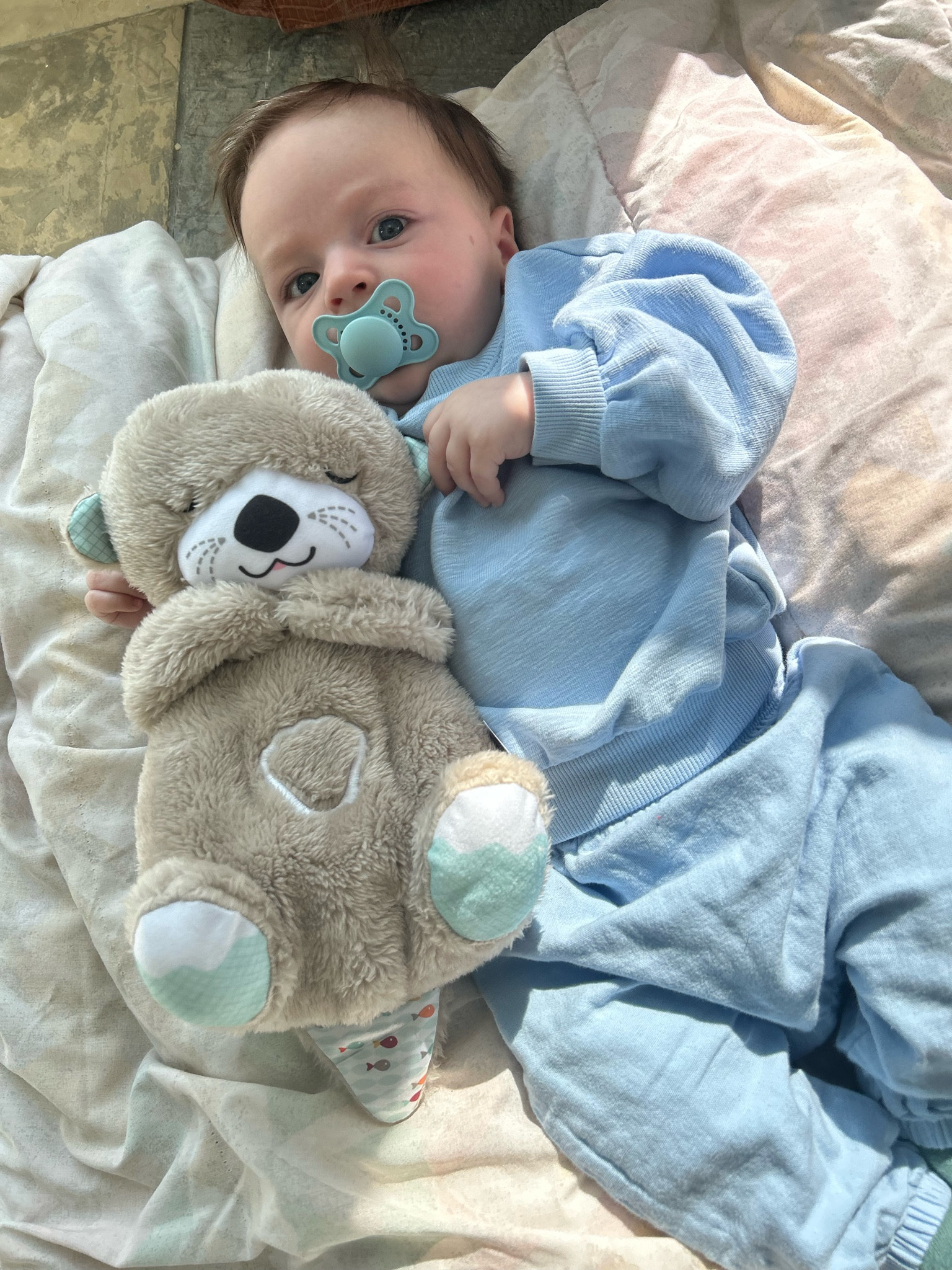 Our new favorite breathing otter friend 🤍 it breathes and snores by my sidee

#LTKbaby #LTKfamily #LTKkids