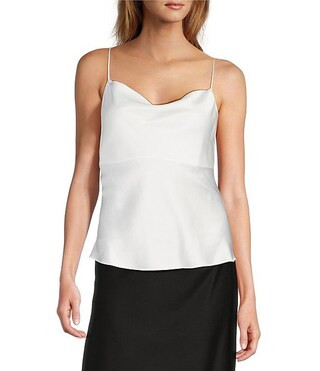 Antonio Melani Lila Silk Cowl Neck Cami Tank | Dillard's | Dillard's