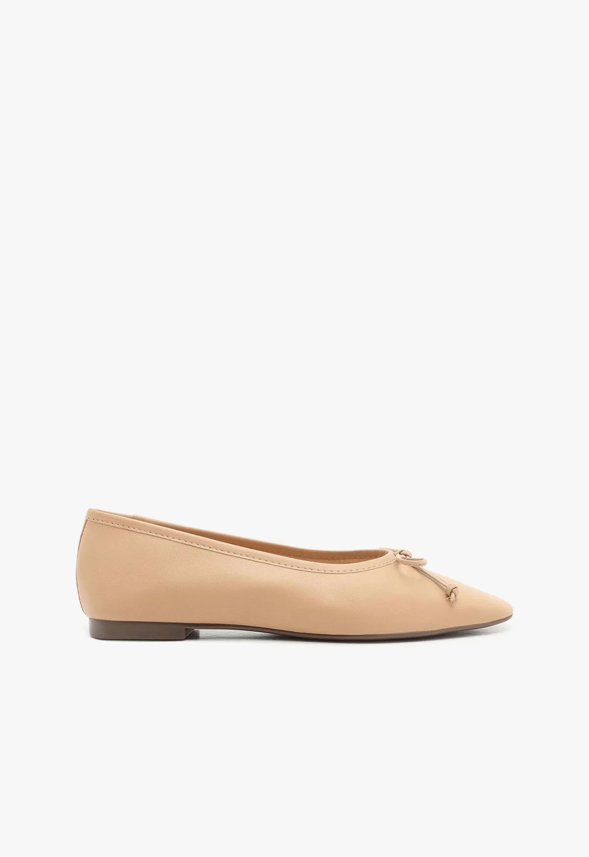 Arissa Ballet Flat Sandal | Beige Leather | Schutz (US)