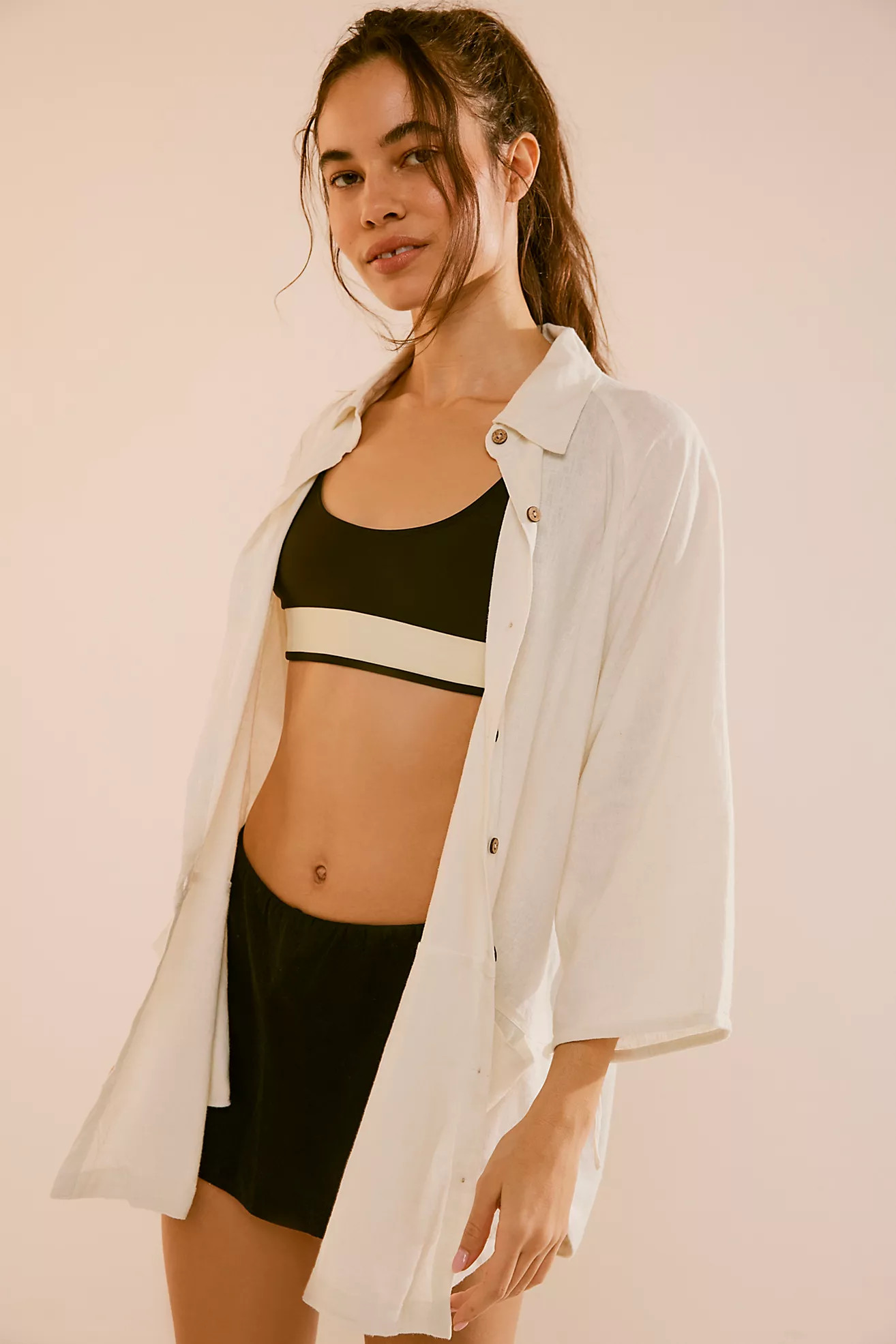 Take Me With You Linen Shirt | Free People (Global - UK&FR Excluded)