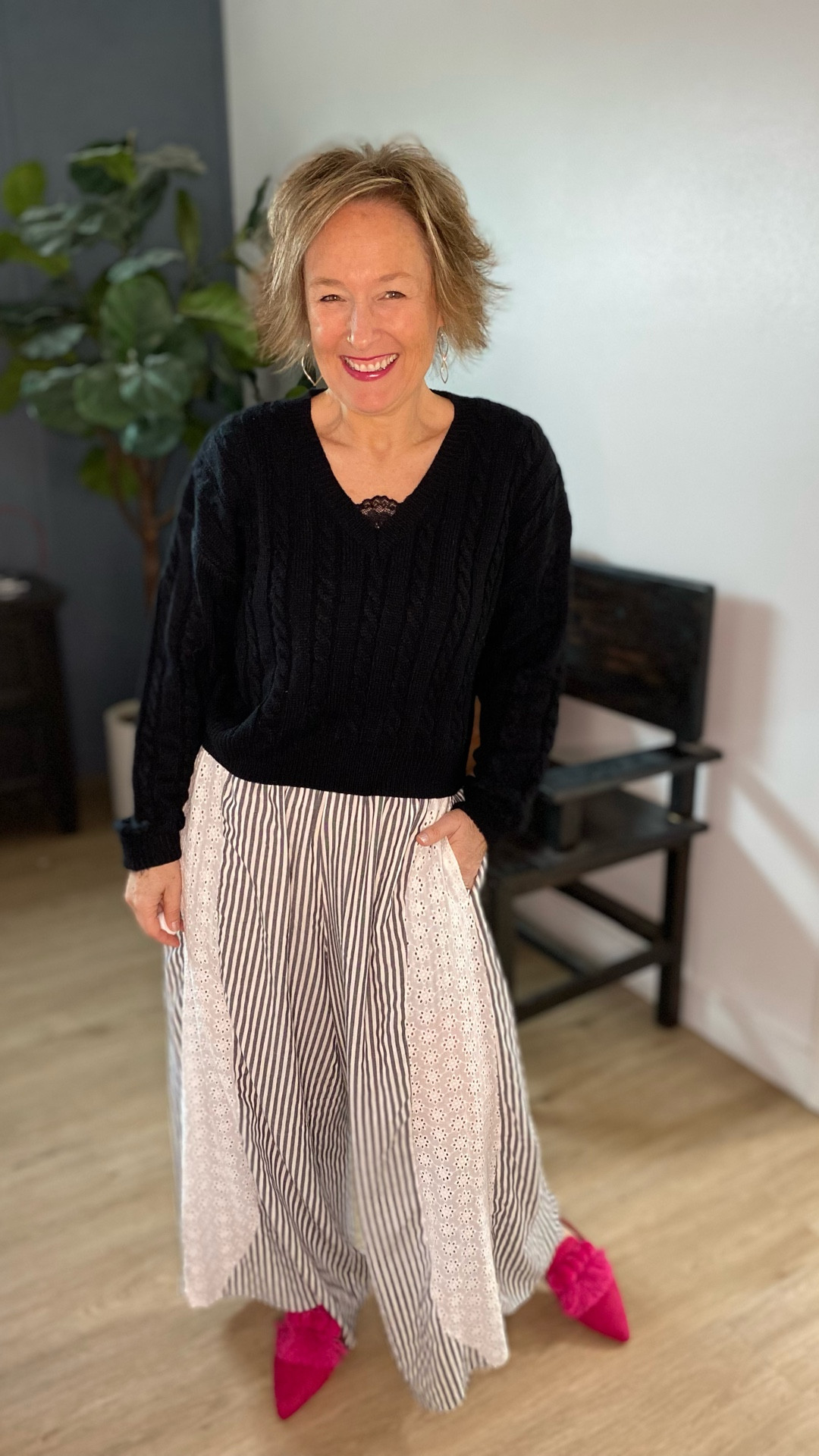 Boho palazzo pants styled 2 ways

#LTKHoliday #LTKCyberWeek #LTKootd