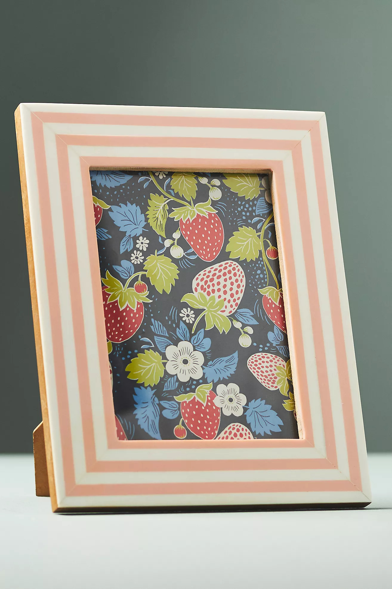 Striped Resin Frame | Anthropologie (US)