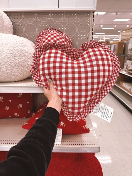 Valentines decor heart pillow ❤️💕 #valentines #valentinesday

#LTKSeasonal #LTKhome