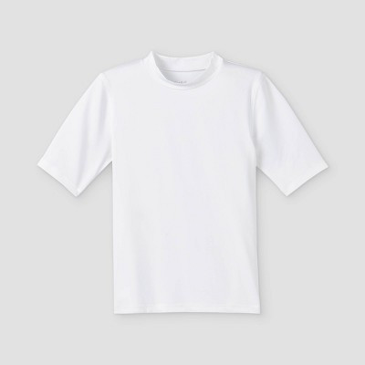 Boys' Solid Short Sleeve Rash Guard Swim Shirt - Cat & Jack™ | Target