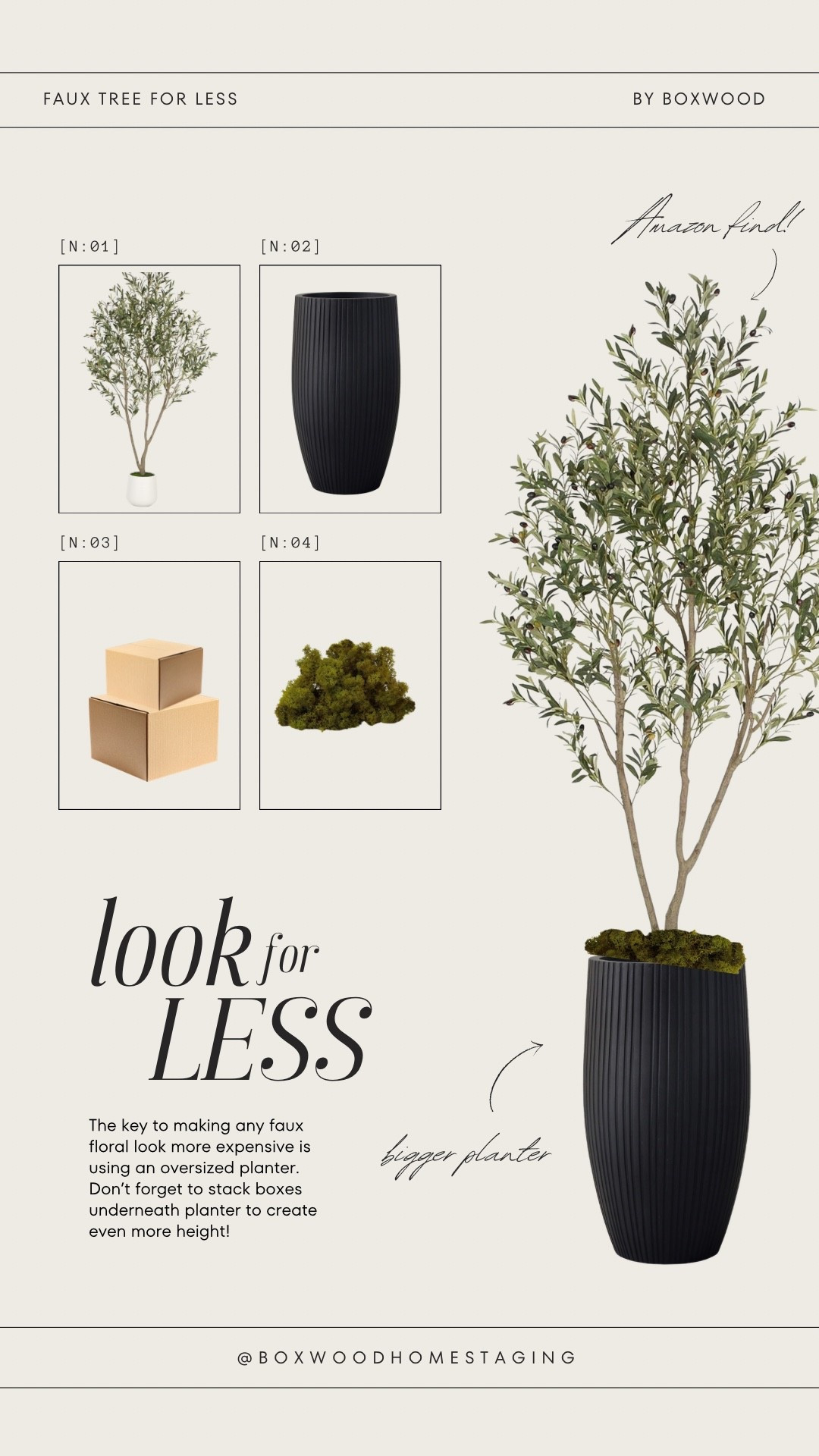 I’m definitely not a DIY girly but a simple four item DIY is something I can tackle! Steps are pretty simple. Once you have the planter tree and moss. Take a few leftover boxes and bubble wrap or packing paper to fill in the planter with the plant so that the moss sits on top.


#LTKSaleAlert #LTKSeasonal #LTKHome